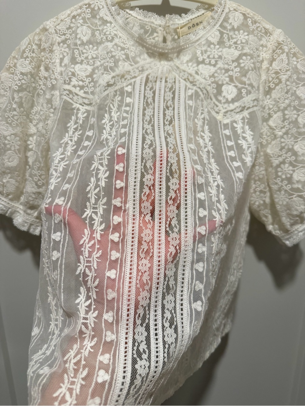 NWT Doen Idora Top in Salt - Picture 7 of 12